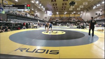 165 lbs Consi Of 8 #2 - Jack Degl, Brunswick School vs Joseph Guastella, Wyoming Seminary