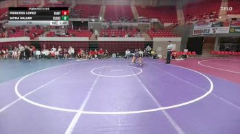 170 lbs Round 1 (16 Team) - Jayda Haller, Houston Clear Lake vs Princess Lopez, Conroe Caney Creek