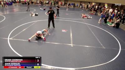 59 lbs Semifinal - Drake Cooreman, MN Elite Wrestling Club vs Gavin Boehlke, No Nonsense Wrestling