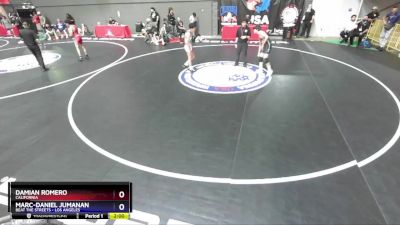 120 lbs Cons. Round 5 - Damian Romero, California vs Marc-Daniel Jumanan, Beat The Streets - Los Angeles