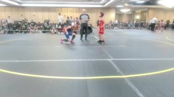 74 lbs Rr Rnd 4 - Arizona Poulin, Tucson Cyclones vs Iliana Boggust, Yucaipa Thunder WC