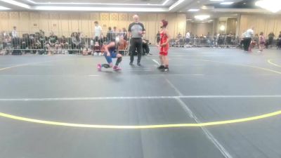 74 lbs Rr Rnd 4 - Arizona Poulin, Tucson Cyclones vs Iliana Boggust, Yucaipa Thunder WC