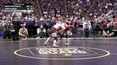 106 lbs 3rd Place - Jenna Houseknecht, Montgomery-G vs Jordyn Suhina, Big Spring-G