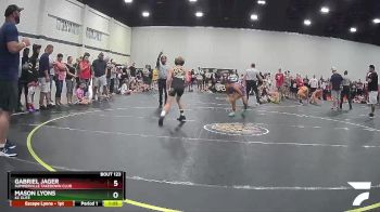 85-96 lbs Round 1 - Mason Lyons, KC Elite vs Gabriel Jager, Summerville Takedown Club