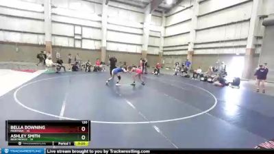 120 lbs Placement - Bella Downing, MONTANA vs Ashley Smith, NEW MEXICO