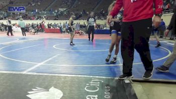 92 lbs Consi Of 32 #2 - Dax Delacerda, Bristow vs Michael Maderazo, Lincoln Christian