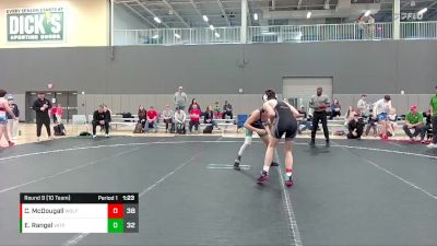 140 lbs Round 9 (10 Team) - Easton Rangel, Virginia Team Predator vs Cooper McDougall, Wolfpack WC