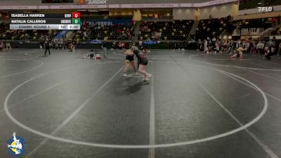 190 lbs Champ. Round 1 - Isabella Harken, Denver vs Natalia Calleros, New Lenox (Lincoln-Way Central)