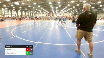 160 lbs Rr Rnd 2 - Grayson Meek, Vougars vs Ryan Garvick, Team Nauman Silver Fox