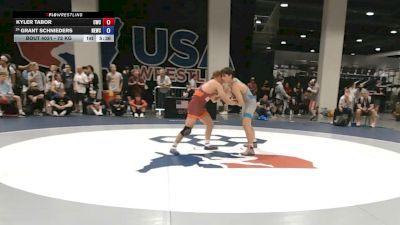 72 kg Champ. Rd Of 64 - Kyler Tabor, Cardinal Wrestling Club vs Grant Schnieders, NB Elite Wrestling Club
