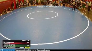 190 lbs Cons. Round 3 - Oliver Ghettes, Sunnyslope High School vs Ed Mozqueda, Spring Valley