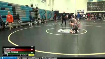 126 lbs Quarterfinal - Porter Trabing, Laramie vs Justin Henry, Rock Springs