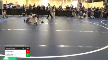 65 lbs Quarterfinal - Austin Smith, Mt. Pleasant vs Antonio Liscotti, Yough