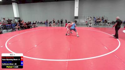 175 lbs Reo Edwards, Team Wyoming Black vs Lewis Goff, California Silver