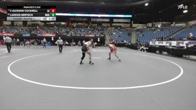 133 lbs Champ. Round 1 - 5 Jackson Cockrell, Grand View vs Landon Bertsch, Marian