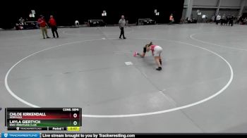 71-76 lbs Cons. Semi - Chloe Kirkendall, Nebraska vs Layla Giertych, NWo Wrestling Club