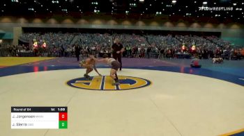 126 lbs Prelims - Jarett Jorgensen, Morgan vs Juan Sierra, Cibola