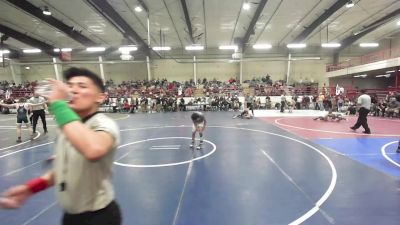 100 lbs Rr Rnd 2 - Rylan Nelson, Bloomfield Youth Wrestling vs Damon Aguirre, Alamosa