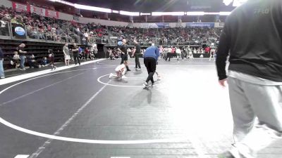 65.9 lbs Round Of 16 - Tayah Beeman, Darkhorse WC vs Annabelle Credeur, Jr Spartans