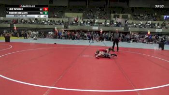 65 lbs Quarterfinal - Leif Dewald, Siouxland Wrestling Academy vs Anderson Mays, Pinnacle
