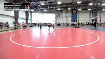120 lbs Round Of 32 - Anthony Acquafredda, FL vs Abraham Coronado, NV