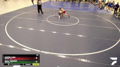 80 lbs Semis & 1st Wrestleback (8 Team) - Jaxon Linn, Rocori vs Beau Bieniek, Waconia