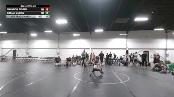 113 lbs 5th Place Match - Adrian Austin, Colonial Pride vs Brandon Geiger, Exeter Eagles