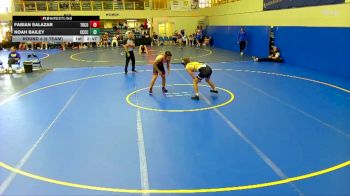 149 lbs Round 4 (6 Team) - Noah Bailey, Cloud County Community College vs Fabian Salazar, Triton College