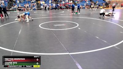 132 lbs Round 1 - Treyton Kropatsch, Columbus vs Cooper Ritz, Kearney JV