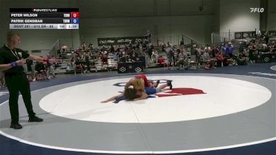 U15 GR - 85 lbs Champ. Round 1 - Peter Wilson, Tennessee vs Patrik Gensman, The Base Vancouver Wrestling