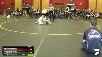 50 lbs Round 1 (4 Team) - Gideon Romano, Untouchables Purple vs Anderson Rich, Belding
