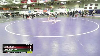 157 lbs Cons. Round 2 - Tarik Adkins, NB Elite Wrestling Club vs Charlie Hutson, Fort Hays State