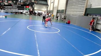 128-135 lbs Champ. Round 1 - Kayton Kneebone, Platte Valley vs Kaydence Shelly, Republic County