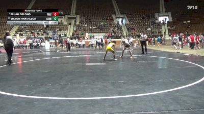 7A 106 lbs 5th Place Match - Victor Pantaleon, Carver Montgomery HS vs Elijah Delong, Prattville