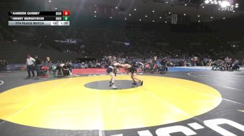 3A Boys 106 lbs 5th Place Match - Henry Bergstrom, Banks Boys vs Kamden Quimby, Douglas Boys