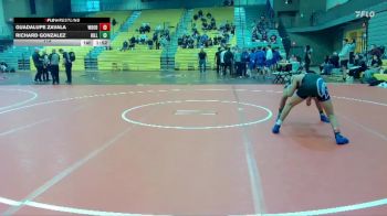113 lbs Round 4 (6 Team) - Richard Gonzalez, Hillsboro vs Guadalupe Zavala, Woodburn
