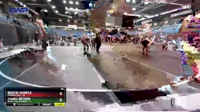 92 lbs Round 1 (6 Team) - Bostik Marple, Prodigy NDT vs Casen Becker, Black Fox Academy