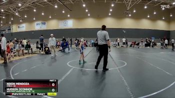 48 lbs Semifinal - Nixon Mendoza, CVBJJ vs Hudson OConnor, New Kent Wrestling Club