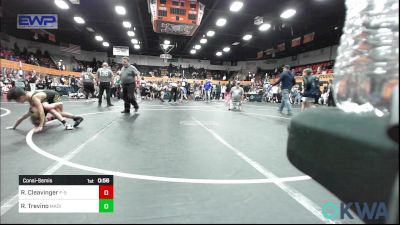 67 lbs Consolation - Ryder Cleavinger, F-5 Grappling vs Rafael Trevino, Madill Takedown