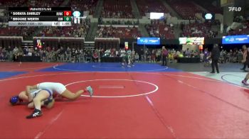 151 lbs 1st Place Match - Brooke Werth, Shepherd Girls vs Soraya Shirley, Darkhorse Wrestling Club