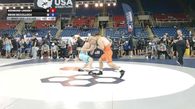 215 lbs Cons. Rd Of 64 - Redmond Lindsey, Oklahoma vs Devin McColloch, Oklahoma