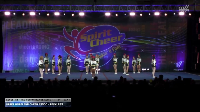 Upper Moreland Cheer Assoc - RECKLESS [2026 L4.2 - Rec Performance ...