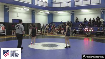 120 lbs Round 2 (4 Team) - Ava Drew, Mount Olive/Randolph vs Violet Henderson, Vernon Township