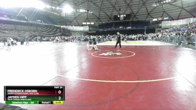 71 lbs Cons. Round 6 - Frederick Osborn, Askeo International Mat Club vs Jayden Hipp, Yelm Junior Wrestling