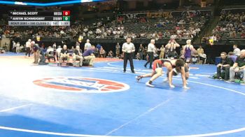 190 Class 2 lbs Champ. Round 1 - Michael Scott, Odessa vs Justin Schweigert, Ste. Genevieve