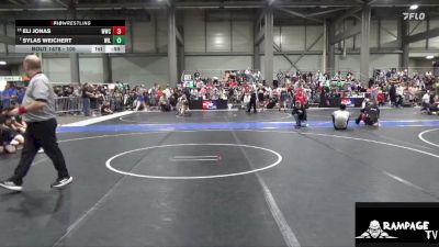 105 lbs Cons. Round 1 - Sylas Weichert, Wildcat vs Eli Jonas, WWC