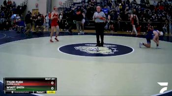 157 lbs Cons. Round 1 - Wyatt Smith, Louisville vs Tyler Pugh, Canton South