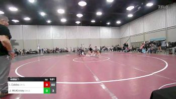 160 lbs Rr Rnd 1 - Isaac Cobbs, Oklahoma Elite 12U vs Jordan McKinney, Oklahoma Boys 12U