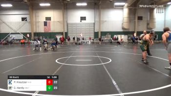 285 lbs Prelims - Peter Kreutzer, Kearney High School vs Caleb Hardy, Gretna High School