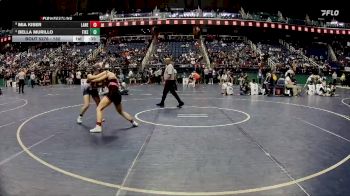 132 lbs Cons. Round 3 - Bella Murillo, Fike vs Mia Kiser, Laney